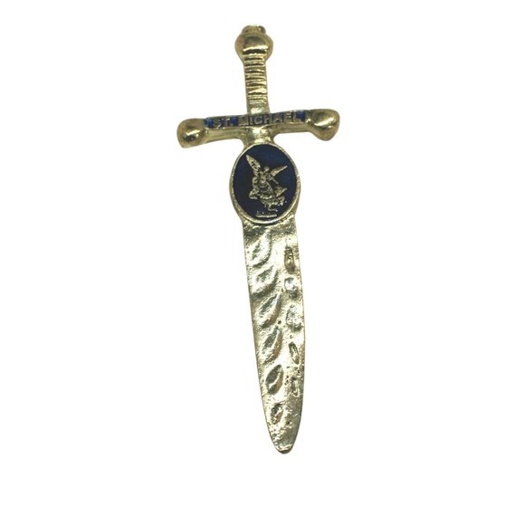 COPY - Saint Michael Archangel Sword Amulet | San Miguel Archangel Espada Amule… - Picture 7 of 7